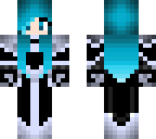blue haired warrior