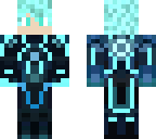 blue tron boy