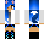 blue wolf girl