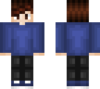 boy with hair piece and blue shirt
