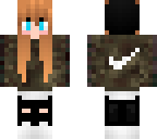 camo nike girl