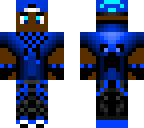 cool boy in blue