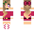 cute girl christmas skin