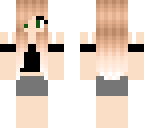 cute girl made my self