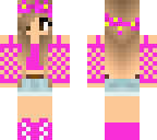cute pink girl