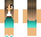 cute teal girl