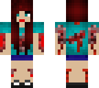 damaged zombie girl