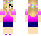 edited flower crown girl