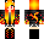 fire wolf girl