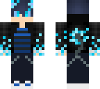 glowing eyes blue demon