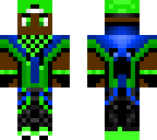 green and blue