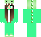 green edited dino girl
