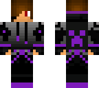 purple gamer with headphones