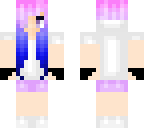 super kawaii ombre anime girl