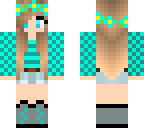 teal girl
