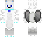 white fox with wings