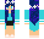 blue girl