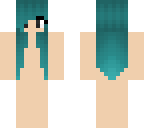 teal hair base