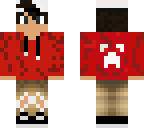 awesome red creeper outfit