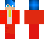 blue and red