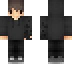 chibi boy with dark flame