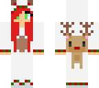 cute christmas skin
