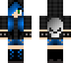 goth girl blue fixed