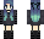 goth space buns