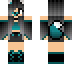 goth wolf blue baby