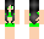 green beach girl