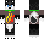husky fire hoddie