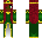 lady in green