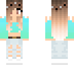 ombre crop top
