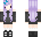 purple anime girl edit