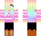 rainbow girl