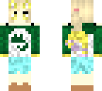 blonde cat girl