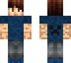 blue shirt guy