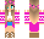 pink sweater girl
