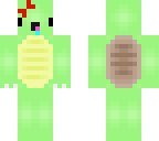 red bow on turtle