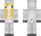 blonde girl in llama onesie