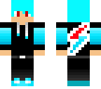 blue and red lightning