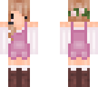 cute chibi overall girl