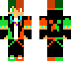 green orange guy