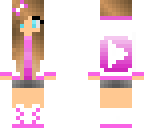 pink youtuber girl