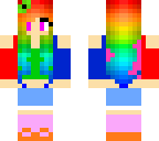 rainbow girl