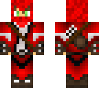 red assassin with hood