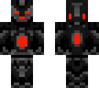 red neon robot
