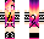 cat girl fire hoodie