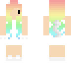 cute pastel cat girl