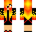 flame girl